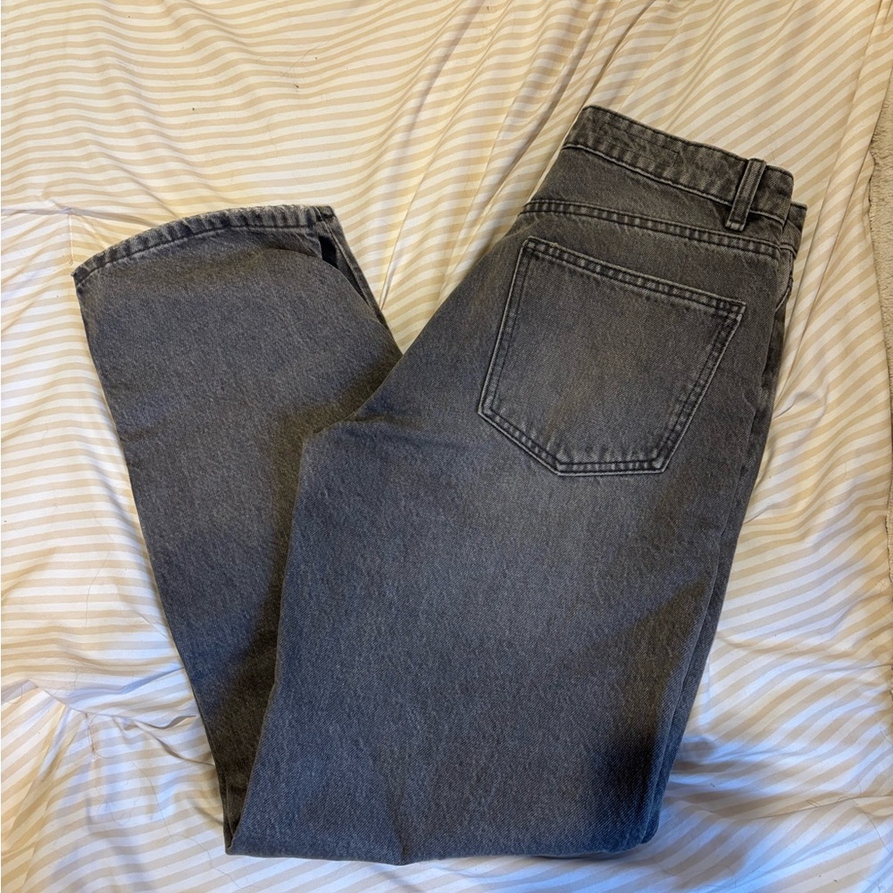 Zara Gray Denim Jeans